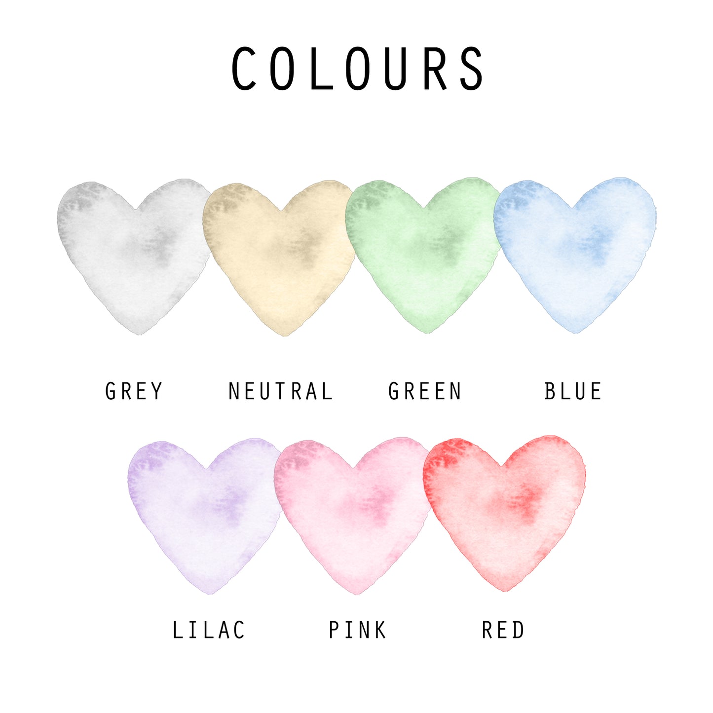 Personalised Mum Heart Print