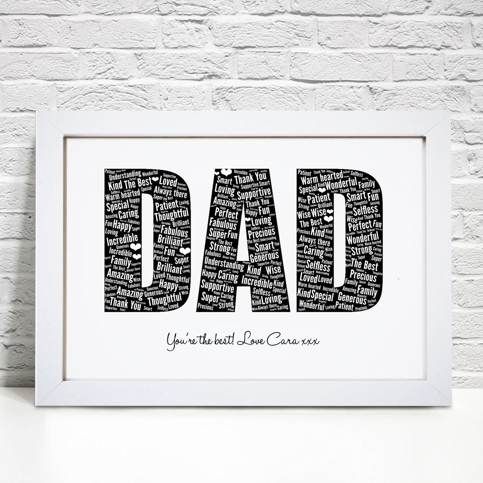 Personalised Dad Word Art Print Violet Grace personalised-dad-word-art-print-violet-grace