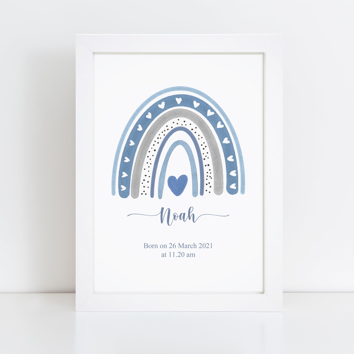 Personalised Rainbow Print