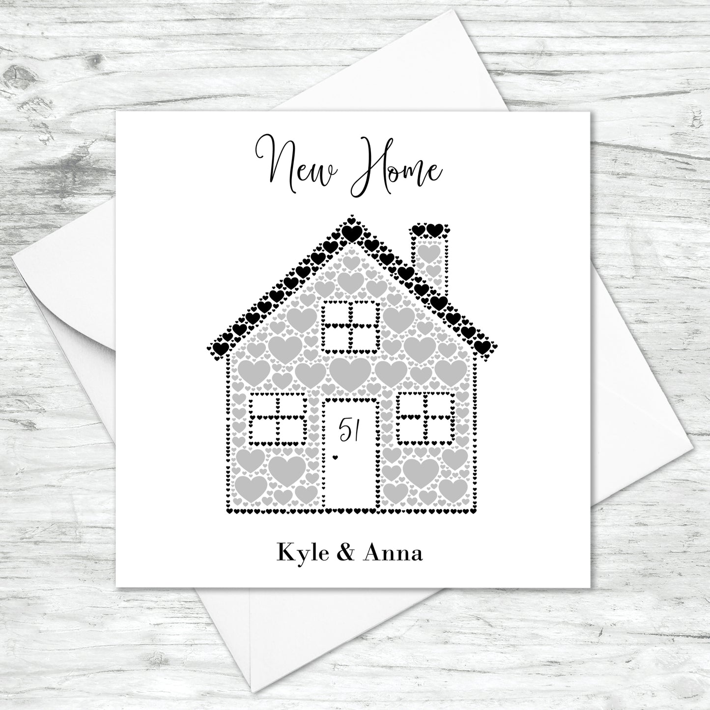 Personalised New Home Card