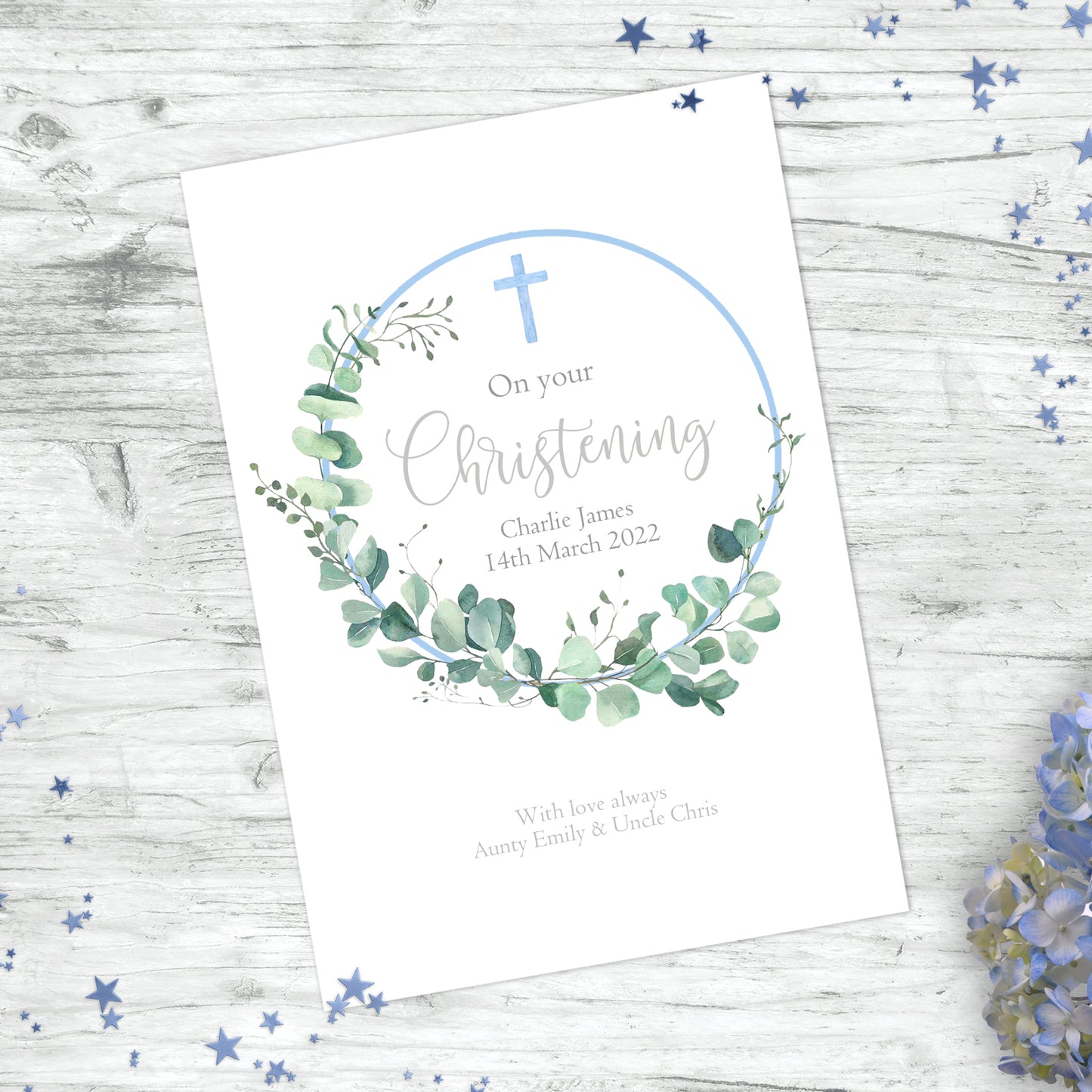 Personalised Christening Print