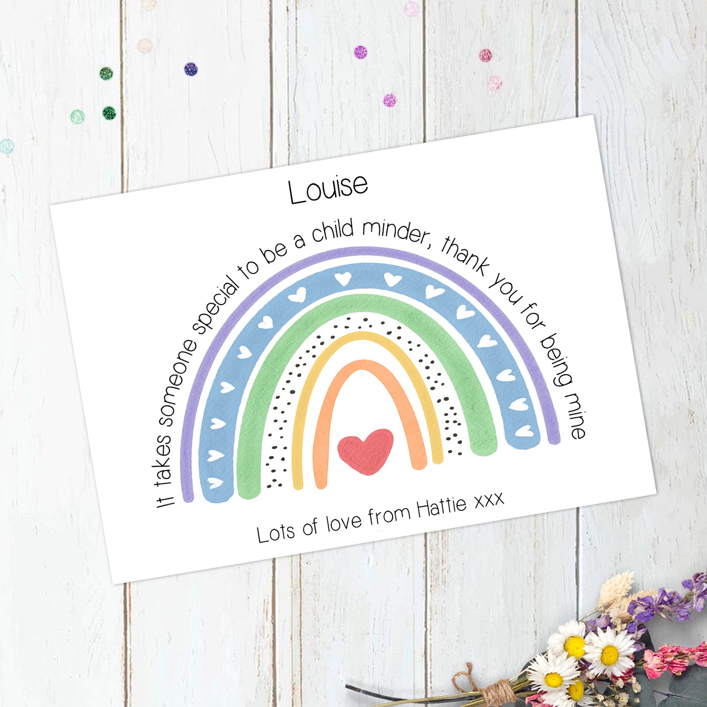 Personalised Special Teacher Print
