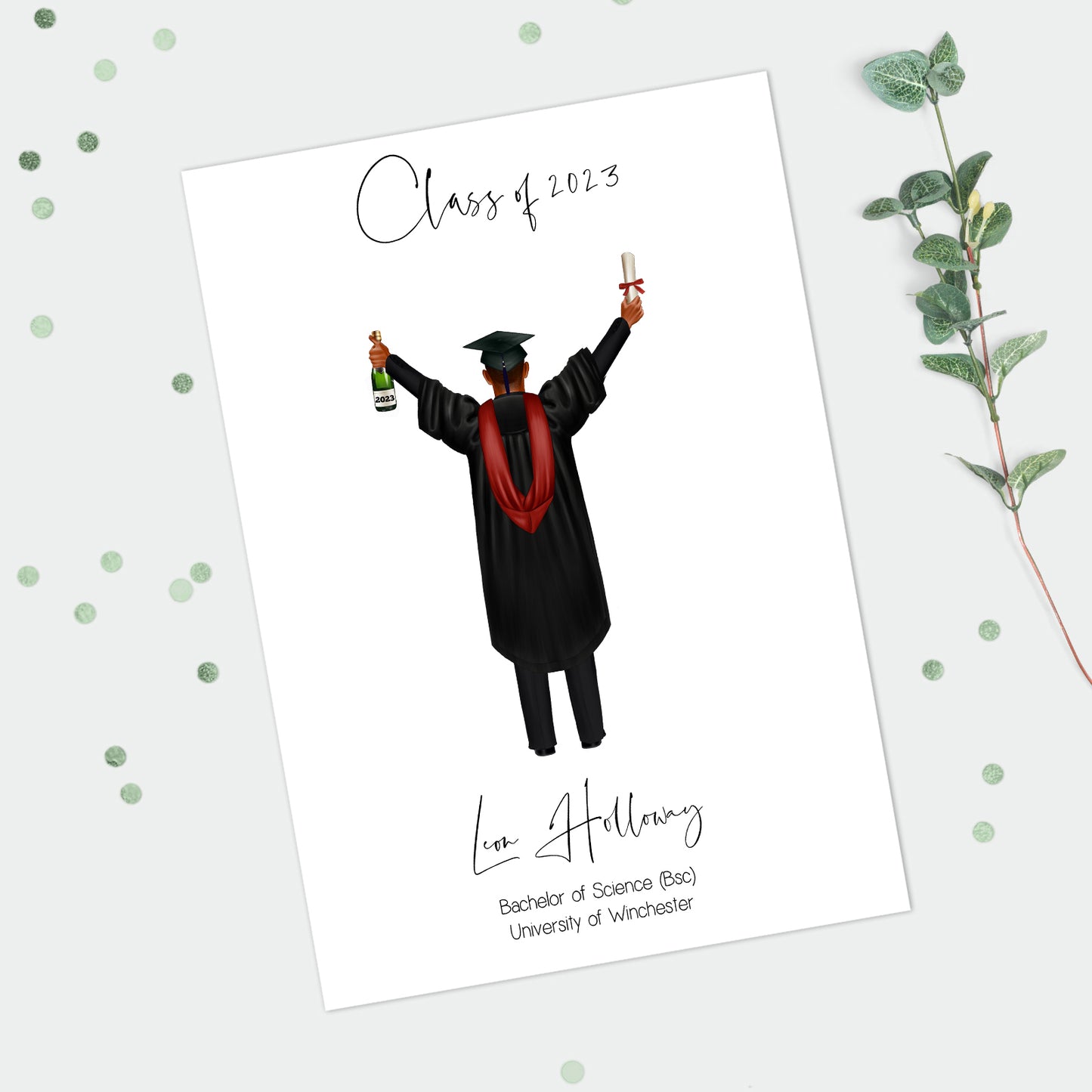 Personalised Graduation Print