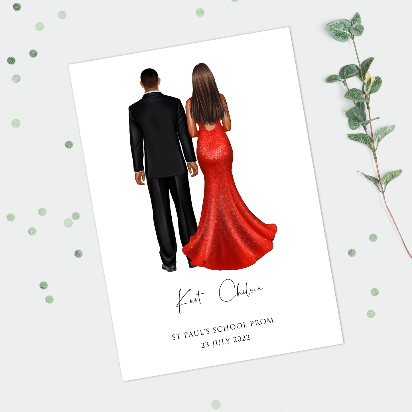 Personalised Prom Night Print
