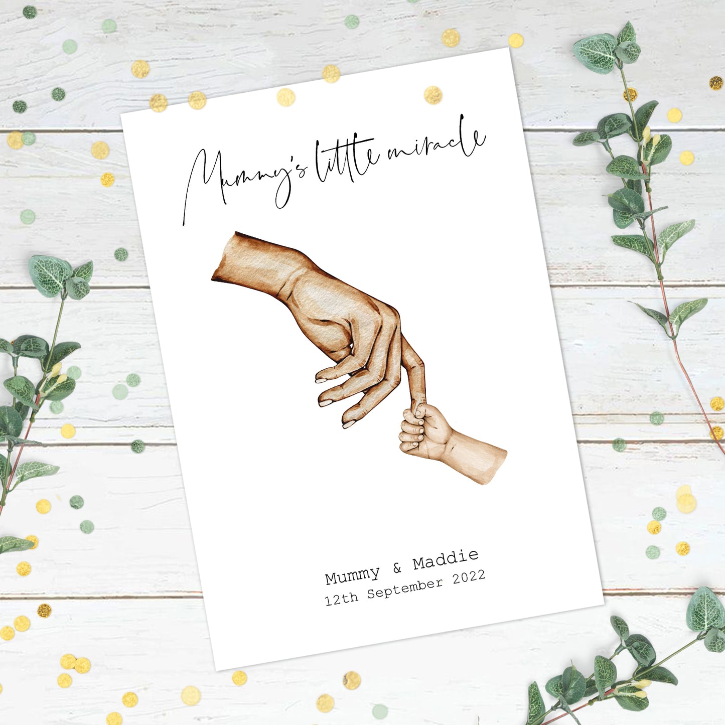 Personalised New Mummy Print