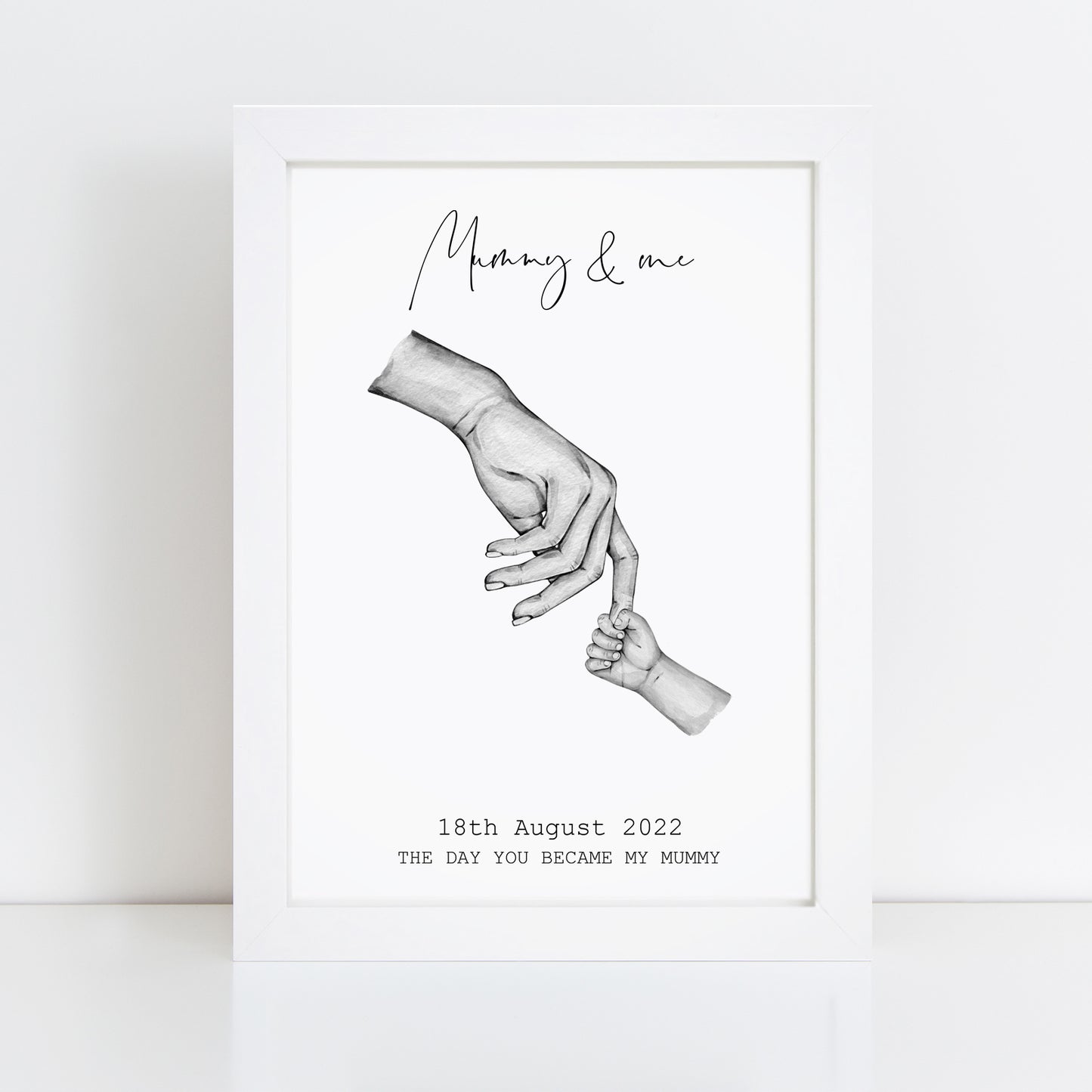 Personalised New Mummy Print