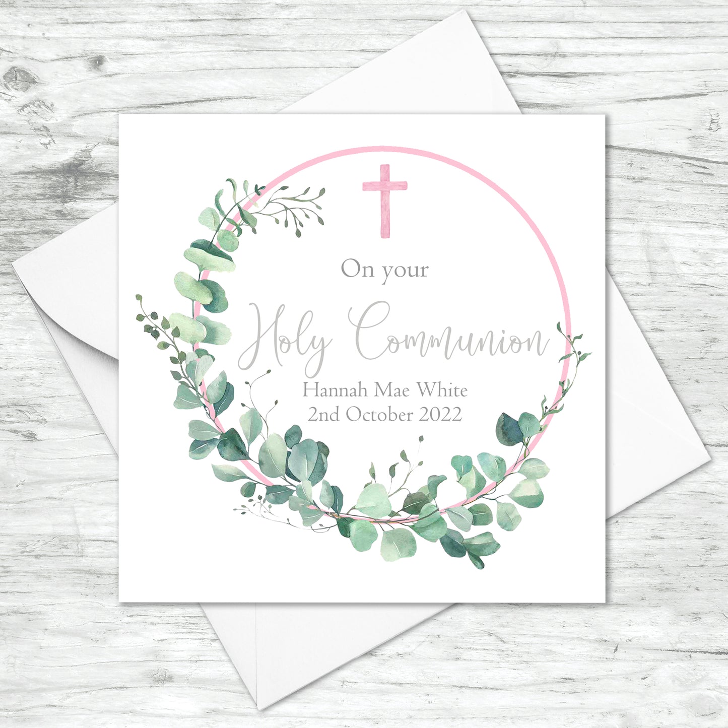 Personalised Holy Communion Card