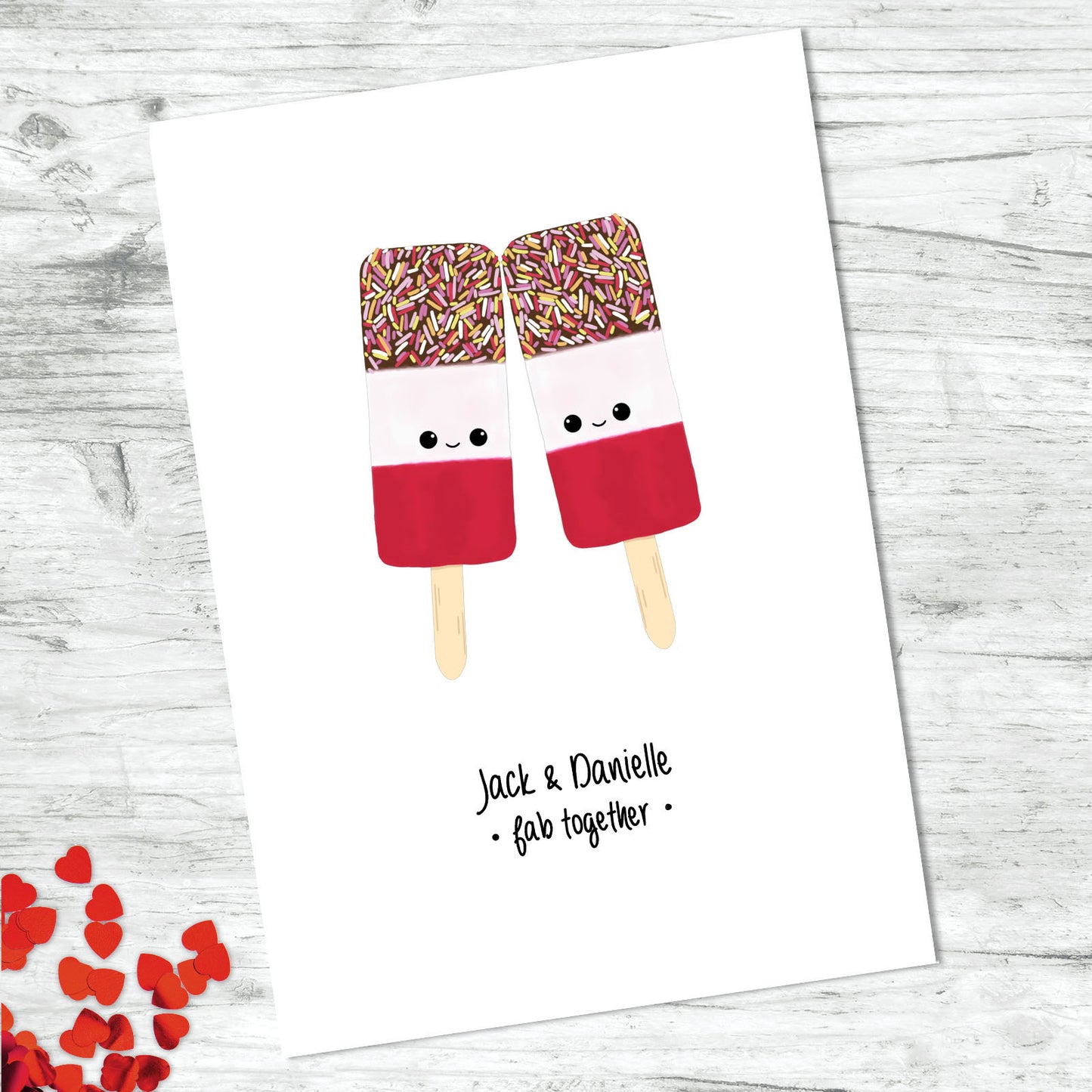 Personalised Fab Together Print