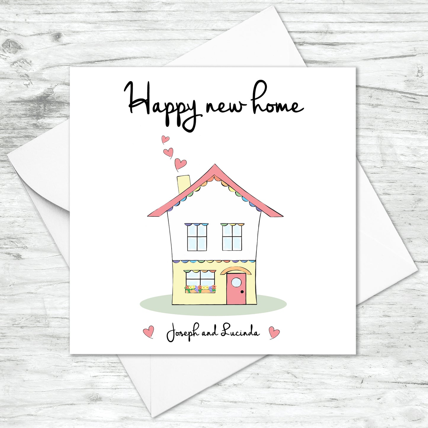 Personalised New Home Card