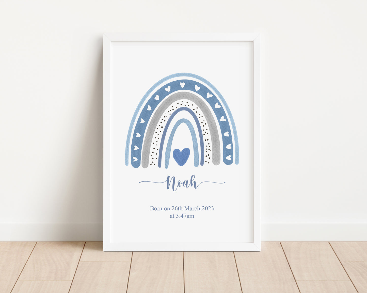 Personalised Rainbow Print