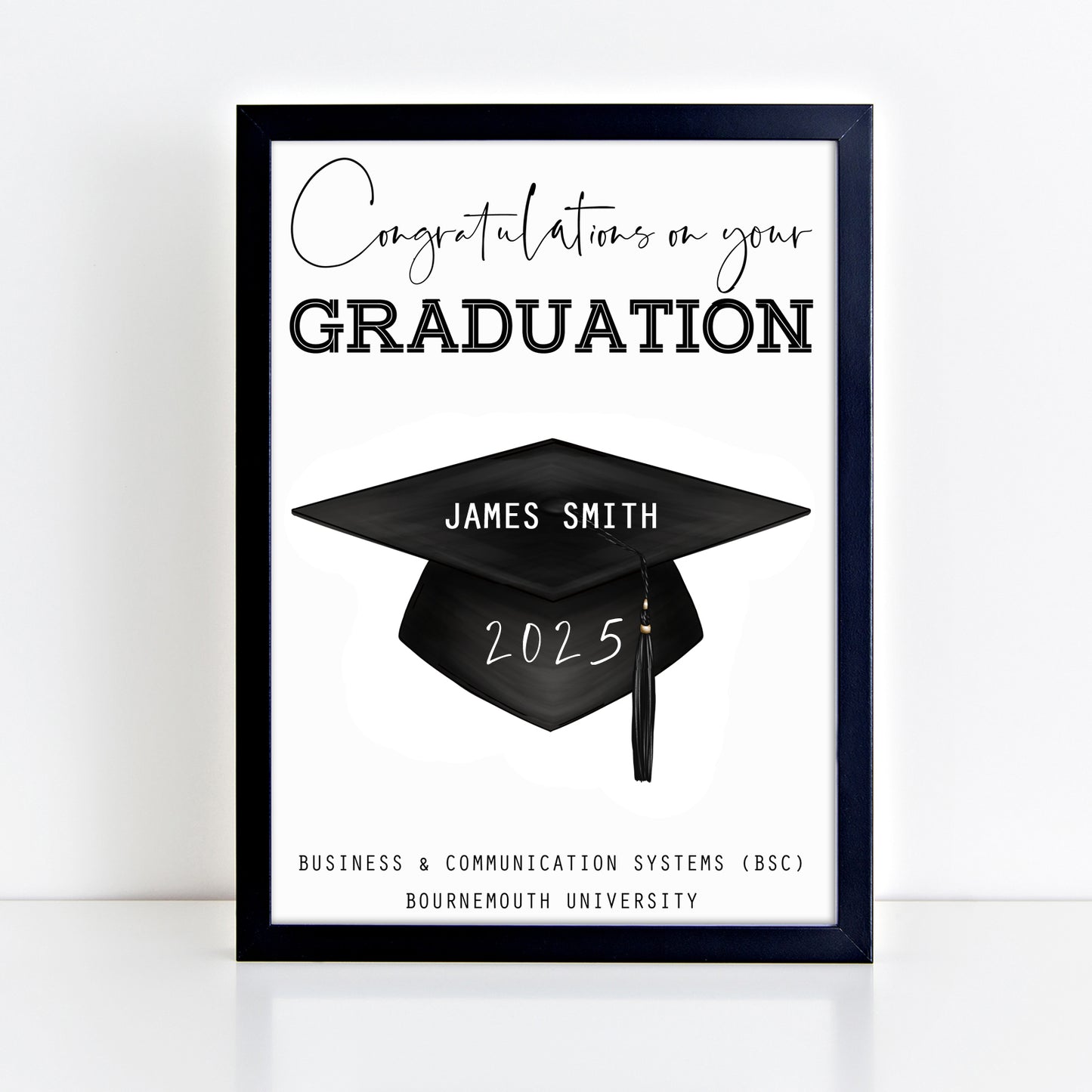 Personalised Graduation Print