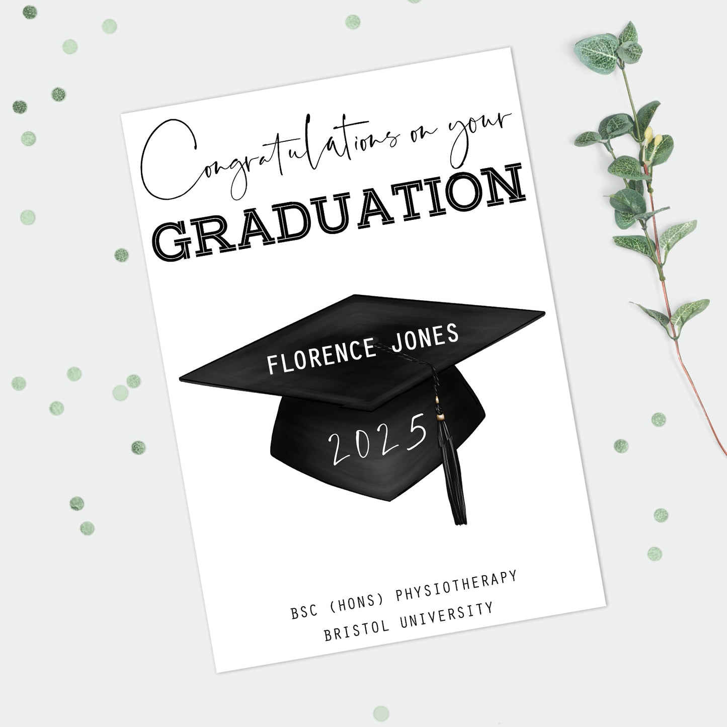 Personalised Graduation Print