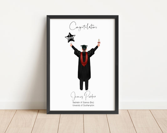 Personalised Graduation Print