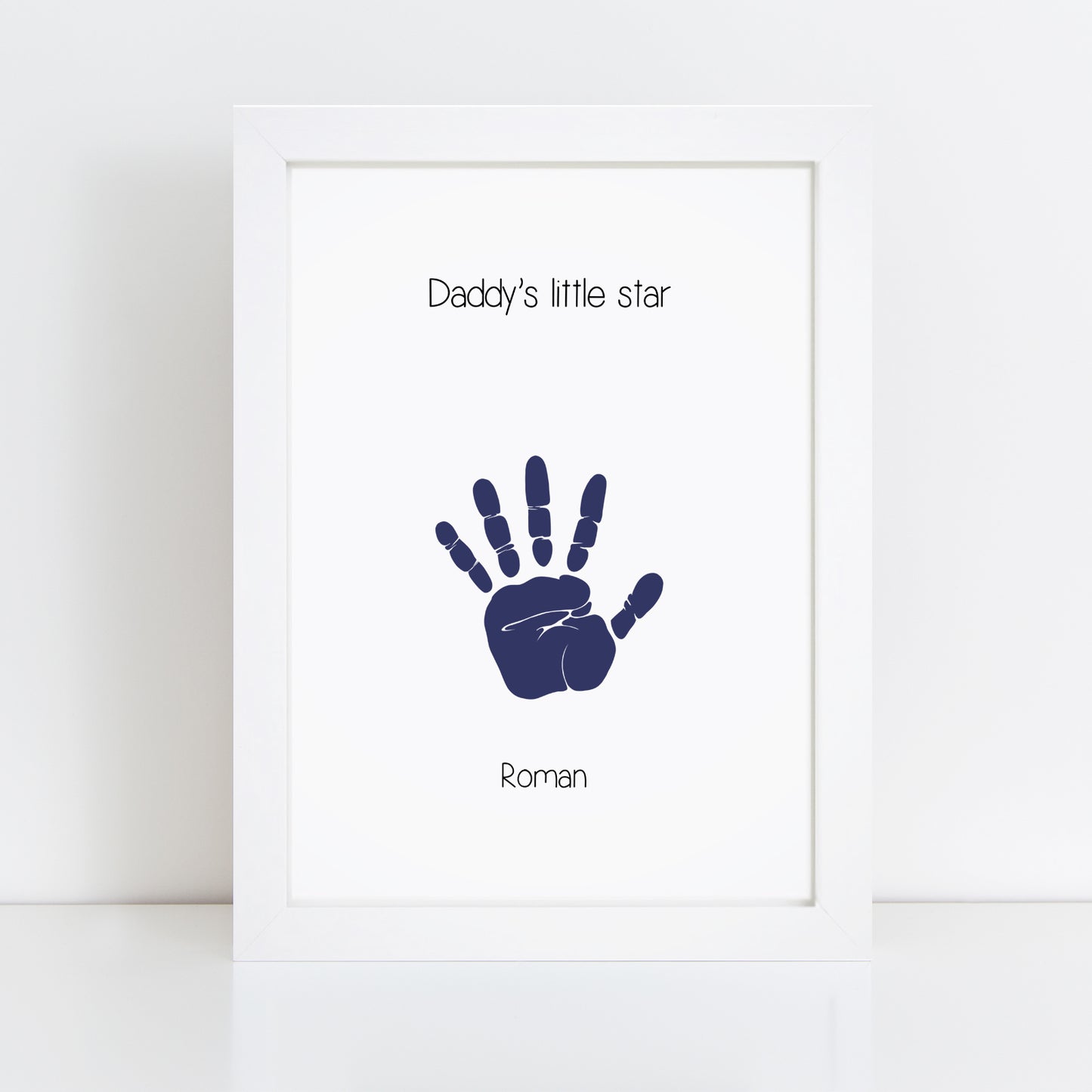 Personalised Child Hand Print