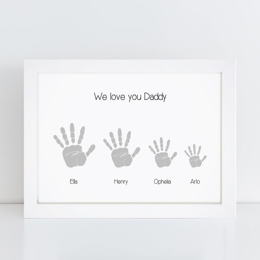 Personalised Child Hand Print