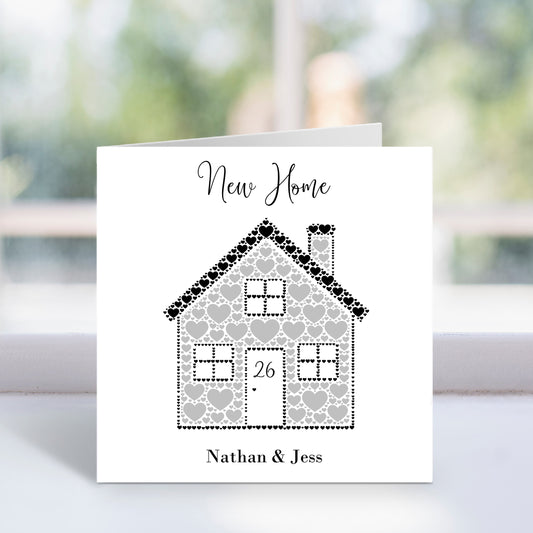 Personalised New Home Card