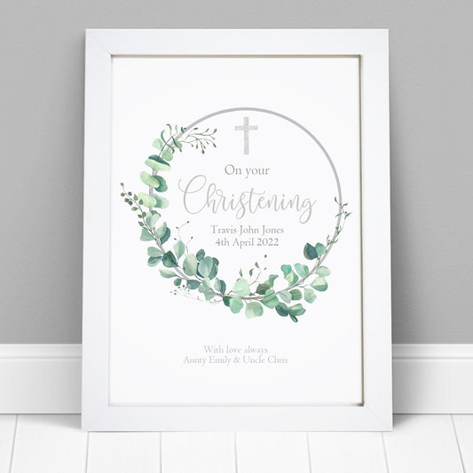 Personalised Christening Print