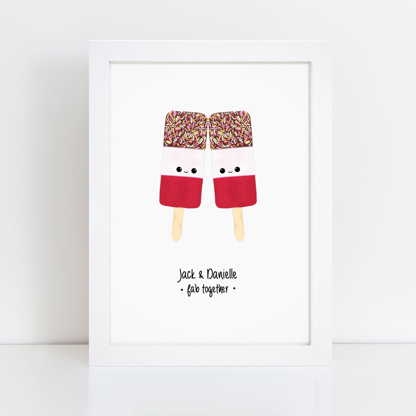 Personalised Fab Together Print