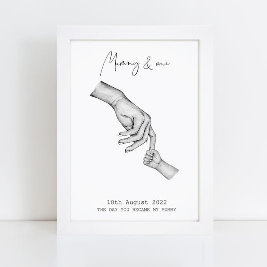 Personalised New Mummy Print