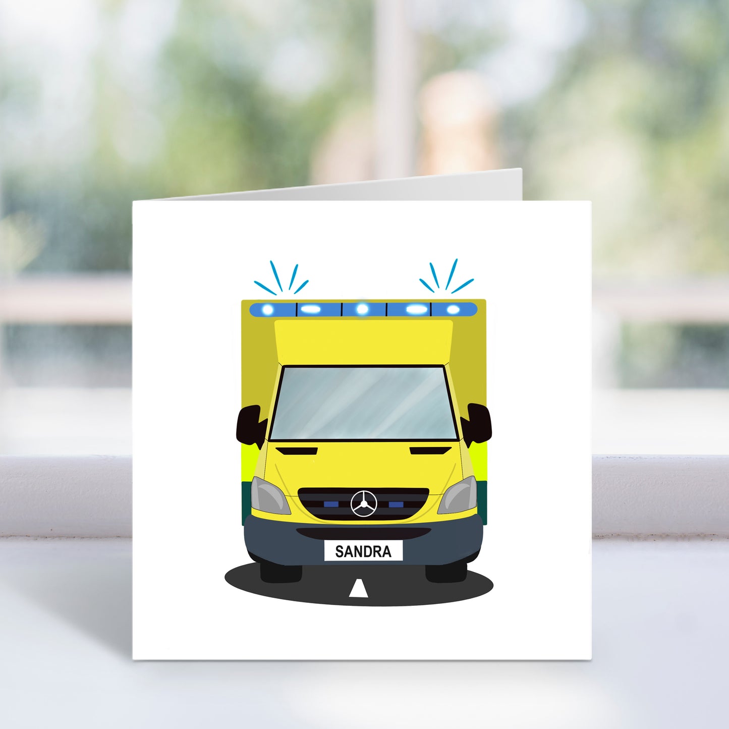 Personalised Ambulance Card