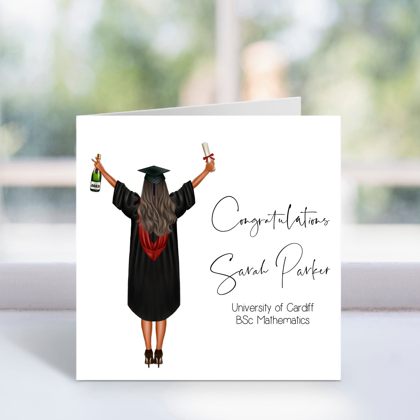Personalised Graduation Card For Her
